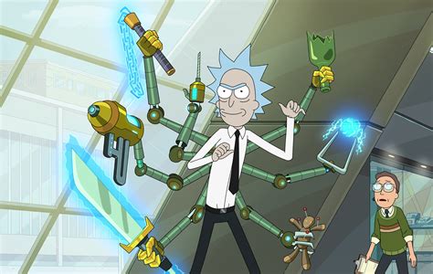 Rick and morty season 6 episode 5 kisscartoon - Sci-fi. "Mortyplicity" is the second episode of the fifth season of Rick and Morty. It is the 43rd episode of the series overall. It premiered on June 27, 2021. It was written by Albro Lundy and directed by Lucas Gray. The episode is rated TV-14-DLV. Killer squids are after the Smiths, but luckily Rick created a decoy family.